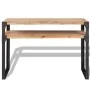 Mesa consola de madera maciza reciclada 120x40x85 cm de vidaXL, Mesas auxiliares - Ref: Foro24-243915, Precio: 138,63 €, Desc...