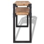 Mesa consola de madera maciza reciclada 120x40x85 cm de vidaXL, Mesas auxiliares - Ref: Foro24-243915, Precio: 140,63 €, Desc...