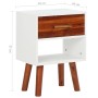 Mesitas de noche 2 uds de madera maciza acacia 40x30x57 cm de vidaXL, Mesitas de noche - Ref: Foro24-245740, Precio: 119,12 €...