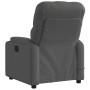 Sillón reclinable de masaje eléctrico tela gris oscuro en Sillones | Comprar online en Foru.es