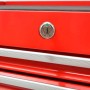 Carrito de herramientas 1125 herramientas acero rojo de vidaXL, Cajas de herramientas - Ref: Foro24-142248, Precio: 513,62 €,...
