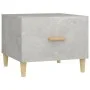 Mesa de centro madera contrachapada gris hormigón 50x50x40cm de , Mesas de centro - Ref: Foro24-812716, Precio: 35,61 €, Desc...