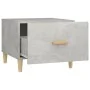 Couchtisch aus betongrauem Sperrholz, 50 x 50 x 40 cm von , Couchtisch - Ref: Foro24-812716, Preis: 35,61 €, Rabatt: %