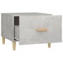 Mesa de centro madera contrachapada gris hormigón 50x50x40cm de , Mesas de centro - Ref: Foro24-812716, Precio: 39,95 €, Desc...