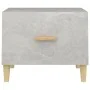 Mesa de centro madera contrachapada gris hormigón 50x50x40cm de , Mesas de centro - Ref: Foro24-812716, Precio: 35,61 €, Desc...