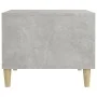 Mesa de centro madera contrachapada gris hormigón 50x50x40cm de , Mesas de centro - Ref: Foro24-812716, Precio: 35,61 €, Desc...