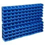 Storage box kit 128 pieces red black wall panels by , Tool cabinets - Ref: Foro24-150808, Price: 134,95 €, Discount: %