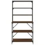 Estantería cocina 6 niveles madera roble marrón 90x40x180 cm de , Contenedores para utensilios de cocina - Ref: Foro24-834224...