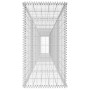 Muro de gaviones con cubierta acero galvanizado 600x50x100 cm de , Paneles de vallas - Ref: Foro24-142530, Precio: 256,85 €, ...