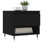 Mesa de centro madera de ingeniería negro 50x46x50 cm de , Mesas de centro - Ref: Foro24-830894, Precio: 37,52 €, Descuento: %