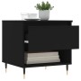Mesa de centro madera de ingeniería negro 50x46x50 cm de , Mesas de centro - Ref: Foro24-830894, Precio: 37,52 €, Descuento: %