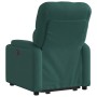 Sillón reclinable elevable tela verde oscuro en Sillones | Comprar online en Foru.es