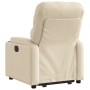 Sillón reclinable elevable de tela color crema en Sillones | Comprar online en Foru.es