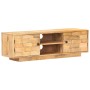 Mueble para TV de madera maciza de mango 116x30x35 cm en Muebles TV | Comprar online en Foru.es