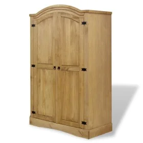Armario madera de pino Mexicano estilo Corona 2 Puertas de vidaXL, Armarios roperos - Ref: Foro24-243732, Precio: 278,72 €, D...
