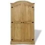 Armario madera de pino Mexicano estilo Corona 2 Puertas de vidaXL, Armarios roperos - Ref: Foro24-243732, Precio: 278,72 €, D...