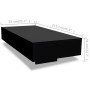 Mesa de centro de MDF negra con brillo de vidaXL, Mesas de centro - Ref: Foro24-244023, Precio: 147,18 €, Descuento: %