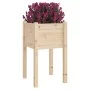 Jardinera de madera maciza de pino 40x40x70 cm de , Maceteros y jardineras - Ref: Foro24-810789, Precio: 28,21 €, Descuento: %