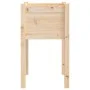 Jardinera de madera maciza de pino 40x40x70 cm de , Maceteros y jardineras - Ref: Foro24-810789, Precio: 28,21 €, Descuento: %
