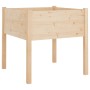 Jardineras 2 uds madera maciza de pino 70x70x70 cm de , Maceteros y jardineras - Ref: Foro24-810810, Precio: 100,12 €, Descue...