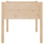 Jardineras 2 uds madera maciza de pino 70x70x70 cm de , Maceteros y jardineras - Ref: Foro24-810810, Precio: 100,12 €, Descue...