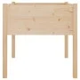 Jardineras 2 uds madera maciza de pino 70x70x70 cm de , Maceteros y jardineras - Ref: Foro24-810810, Precio: 98,95 €, Descuen...