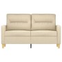 Sofá de 2 plazas de tela color crema 120 cm de , Sofás - Ref: Foro24-359229, Precio: 233,89 €, Descuento: %