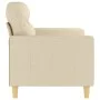 2-Sitzer-Sofa aus cremefarbenem Stoff, 120 cm von , Sofas - Ref: Foro24-359229, Preis: 219,40 €, Rabatt: %