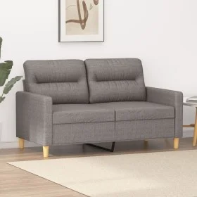Sofá de 2 plazas de tela gris taupé 120 cm de , Sofás - Ref: Foro24-359234, Precio: 230,26 €, Descuento: %