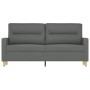 Sofá de 2 plazas de tela gris oscuro 140 cm de , Sofás - Ref: Foro24-359236, Precio: 209,91 €, Descuento: %