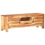 Mueble para TV de madera maciza de acacia 116x30x40 cm en Muebles TV | Comprar online en Foru.es