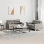 Juego de sofás con cojines 2 piezas tela gris taupe de , Sofás - Ref: Foro24-3201591, Precio: 463,30 €, Descuento: %