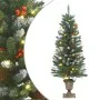 Set de decoración navideña para puerta 4 piezas PVC de , Arboles de navidad - Ref: Foro24-357769, Precio: 111,13 €, Descuento: %