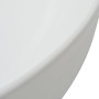 Lavabo triangular de cerámica blanco 50,5x41x12 cm de vidaXL, Lavabos - Ref: Foro24-142345, Precio: 66,32 €, Descuento: %