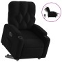 Sillón eléctrico reclinable elevable de tela negro en Sillones | Comprar online en Foru.es