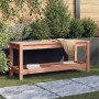 Banco de jardín de madera maciza de abeto Douglas 108x35x45 cm de , Bancos de jardín - Ref: Foro24-832385, Precio: 88,26 €, D...