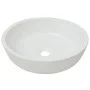 Round white ceramic washbasin 42x12 cm by vidaXL, Sinks - Ref: Foro24-142341, Price: 62,46 €, Discount: %