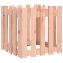 Pflanzgefäß mit Douglas-Massivholzzaundesign 50x50x50 cm von , Töpfe und Pflanzgefäße - Ref: Foro24-832455, Preis: 27,09 €, R...