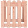 Jardinera con diseño de valla madera maciza Douglas 50x50x50 cm de , Maceteros y jardineras - Ref: Foro24-832455, Precio: 27,...