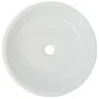 Round white ceramic washbasin 42x12 cm by vidaXL, Sinks - Ref: Foro24-142341, Price: 62,46 €, Discount: %