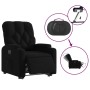 Sillón eléctrico reclinable elevable de tela negro en Sillones | Comprar online en Foru.es
