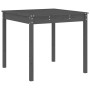 Mesa y sillas de jardín 3 piezas madera maciza de pino gris de , Conjuntos de jardín - Ref: Foro24-3157705, Precio: 168,20 €,...