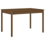 Set de comedor de jardín 5 pzas madera maciza pino marrón miel de , Conjuntos de jardín - Ref: Foro24-3157718, Precio: 273,88...