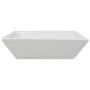 Lavabo cuadrado de cerámica 41,5x41,5x12 cm blanco de vidaXL, Lavabos - Ref: Foro24-142344, Precio: 69,08 €, Descuento: %