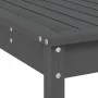 Set de mesa y taburetes altos jardín 7 piezas madera pino gris de , Conjuntos de jardín - Ref: Foro24-3157753, Precio: 484,65...