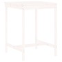 Set de mesa y taburetes altos jardín 3 pzas madera pino blanco de , Conjuntos de jardín - Ref: Foro24-3157764, Precio: 242,47...