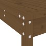 Mesa y taburetes altos de jardín 5 pzas madera pino marrón miel de , Conjuntos de jardín - Ref: Foro24-3157772, Precio: 381,3...