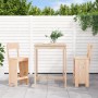 Set de mesa y taburetes altos 3 piezas madera maciza de pino de , Conjuntos de jardín - Ref: Foro24-3157793, Precio: 200,55 €...