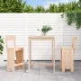Set de mesa y taburetes altos 3 piezas madera maciza de pino de , Conjuntos de jardín - Ref: Foro24-3157793, Precio: 192,89 €...