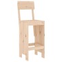 Set de mesa y taburetes altos 3 piezas madera maciza de pino de , Conjuntos de jardín - Ref: Foro24-3157793, Precio: 200,55 €...